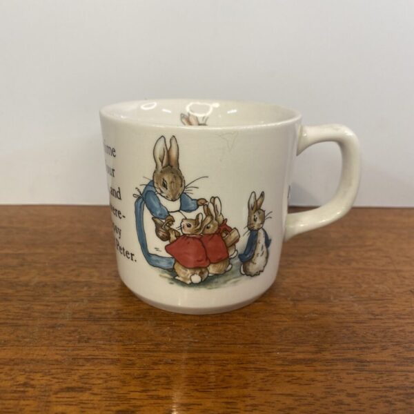 Vintage Wedgwood Peter Rabbit Porcelain Mug – 1993